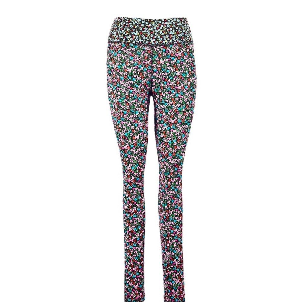 Nike Retro Floral Full Length Leggings Size Medium
